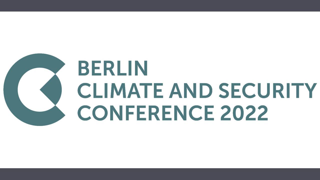 Dr Jojo Nem Singh speaking at Berlin Climate and Security Conference International Institute